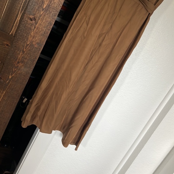 NWT Vince silk midi maxi modest dress, size 4 - Picture 2 of 10